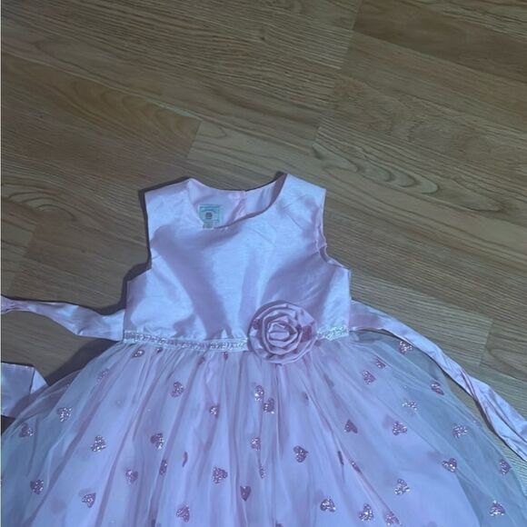 Beautiful marmellata Pink Valentines Day Heart Dress Sz 6 - Picture 5 of 8